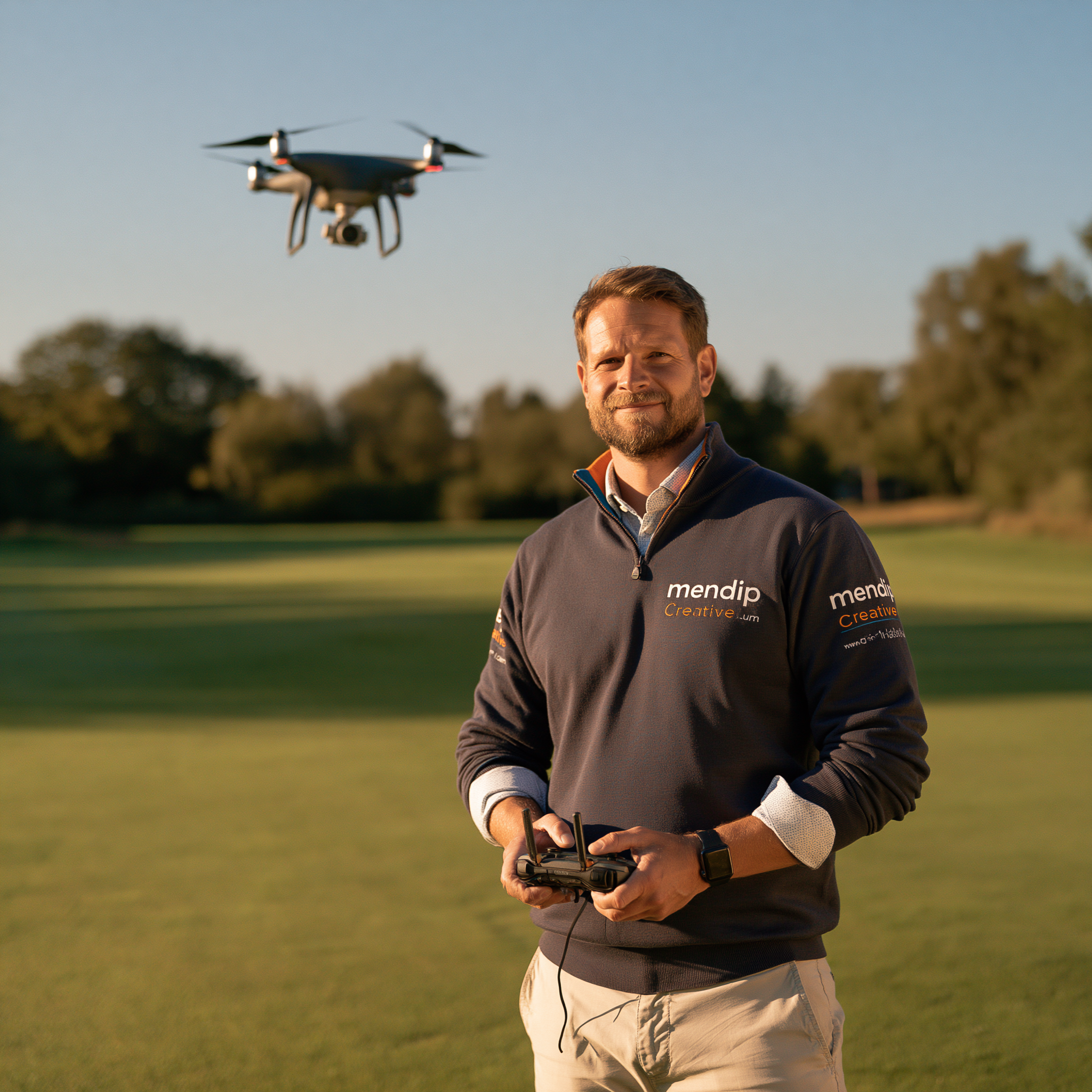 Mendip_Creative_smart-casual_man_at_golf_course_flying_drone__d45e7122-5423-4621-a2aa-0063b600678d_3